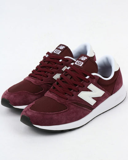 New Balance 420 Re-engineered Trainers Burgundy