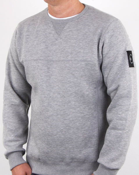 Marshall Artist Siren Crew Neck Sweat Grey Marl