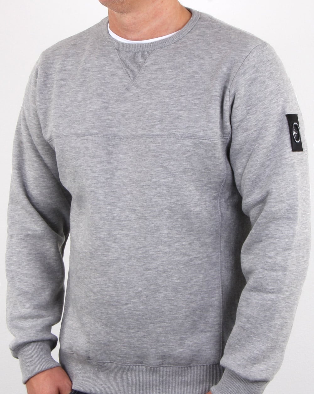 Marshall Artist Siren Crew Neck Sweat Grey Marl