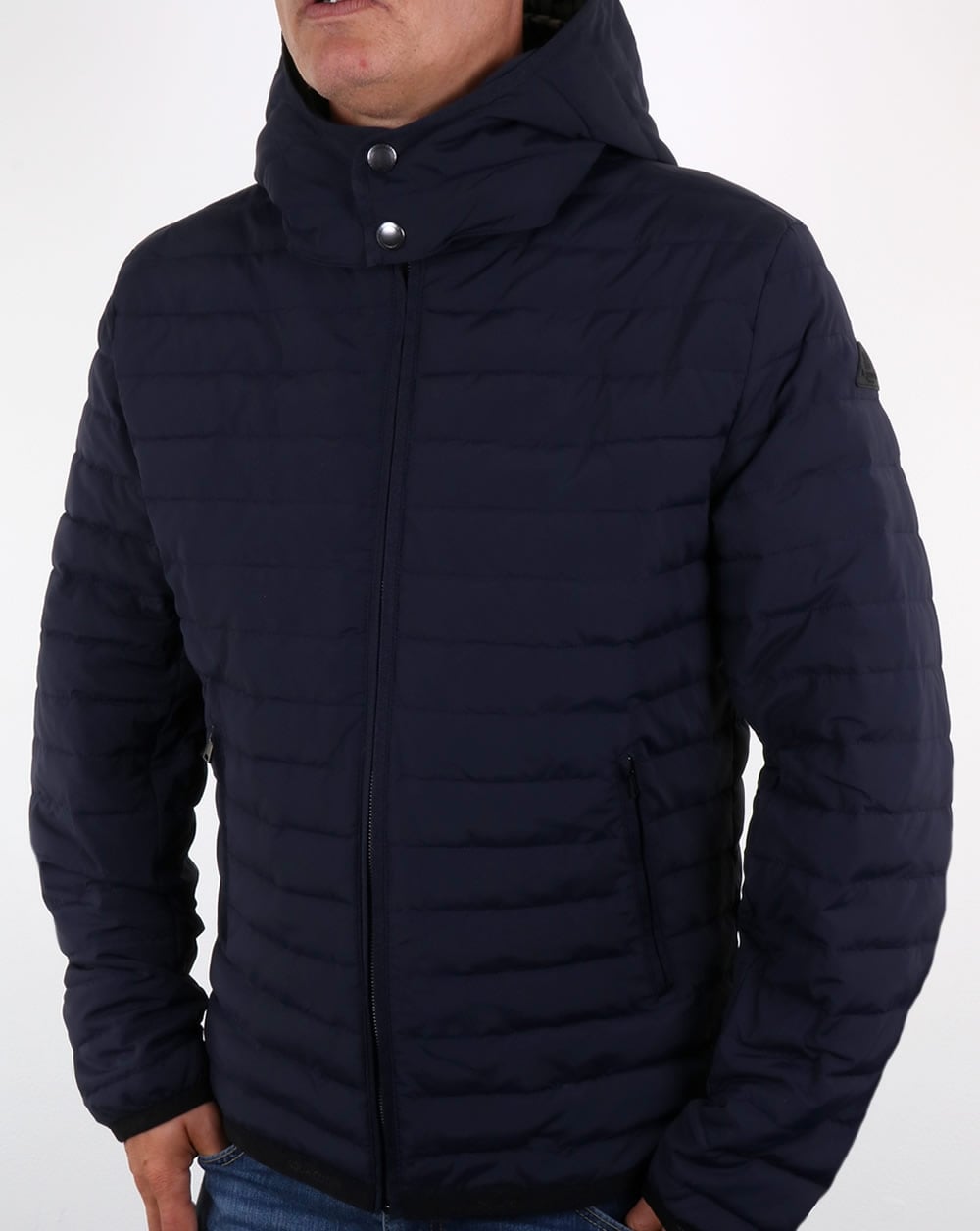 Aquascutum Emmett Quilted Jacket Navy