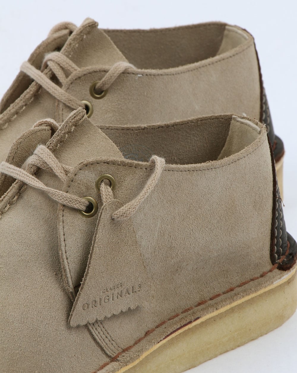 Clarks Originals Desert Trek Suede Shoes Sand