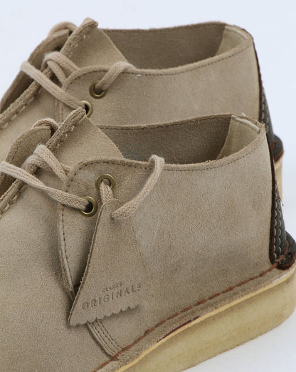 Clarks Originals Desert Trek Suede Shoes Sand