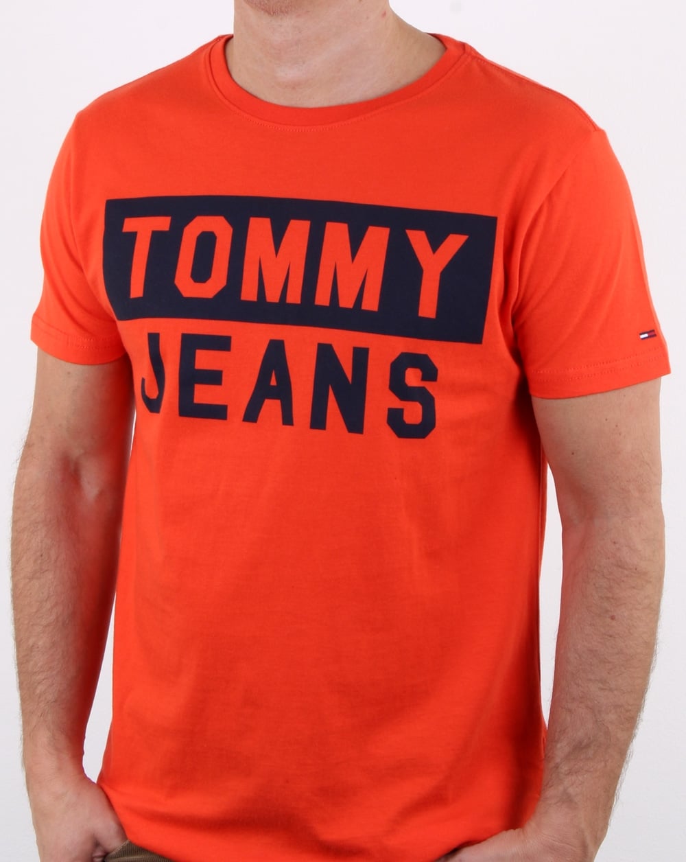 Tommy Hilfiger Tommy Jeans T Shirt Orange