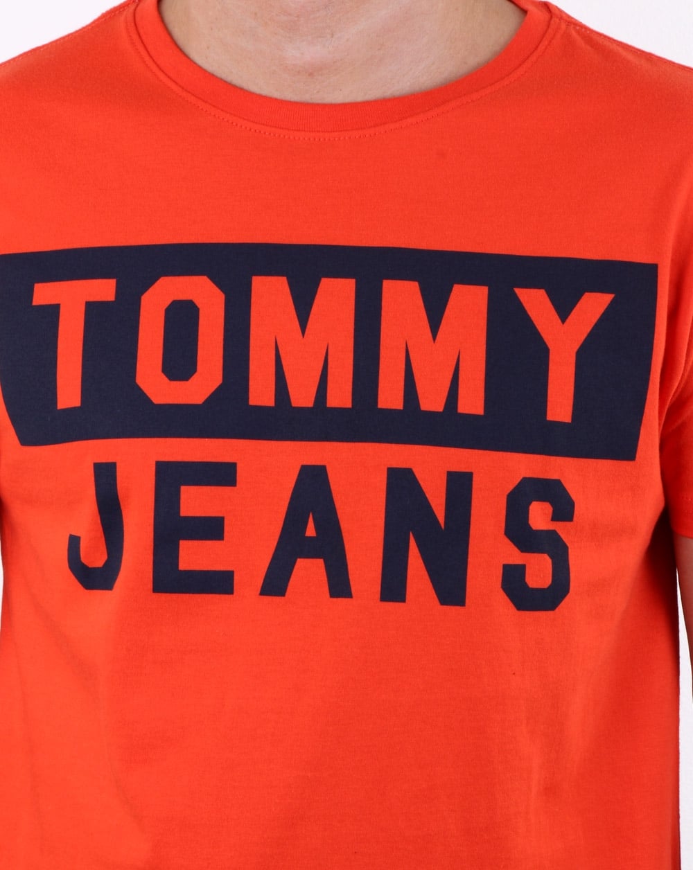 Tommy Hilfiger Tommy Jeans T Shirt Orange