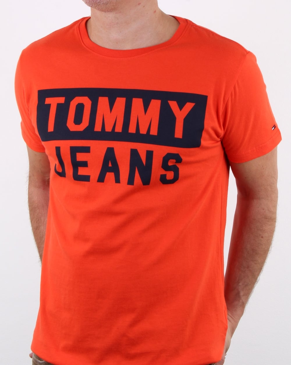 Tommy Hilfiger Tommy Jeans T Shirt Orange