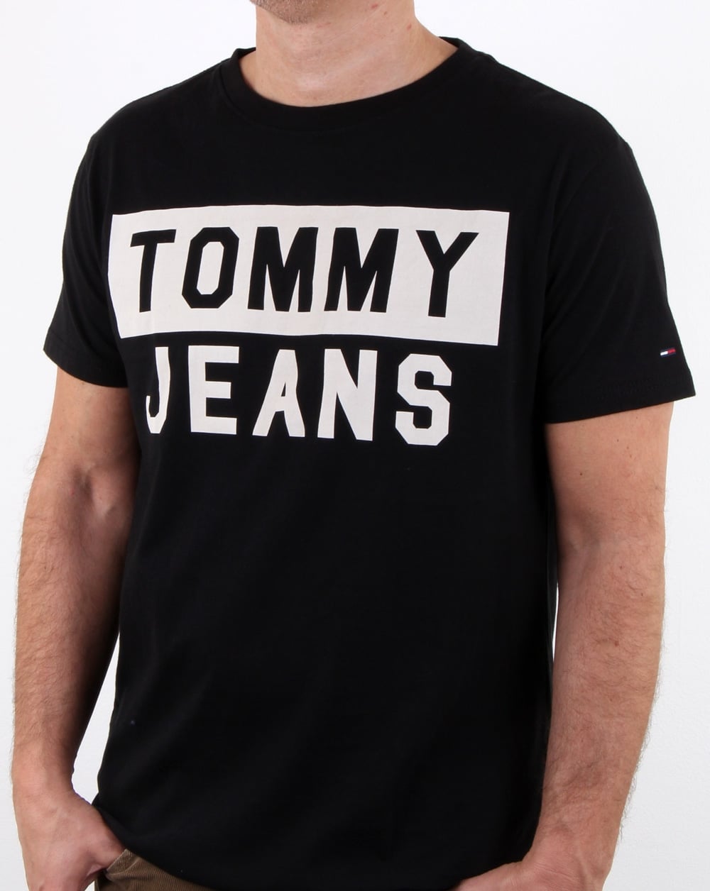 Tommy Hilfiger Tommy Jeans T Shirt Black