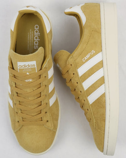 Adidas Campus Trainers Yellow/White