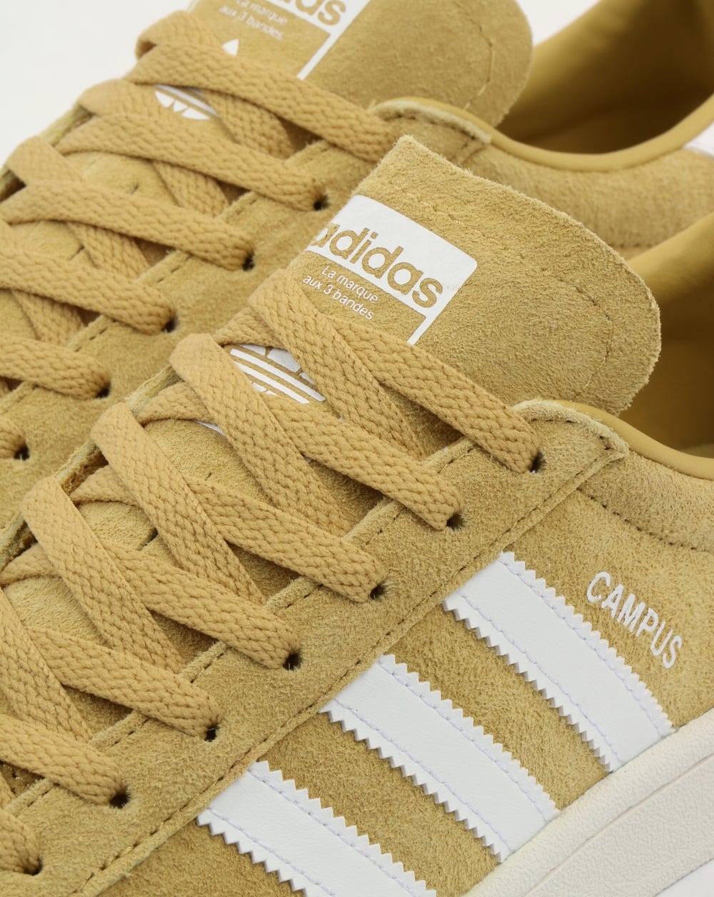 Adidas Campus Trainers Yellow/White