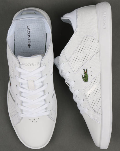 Lacoste Novas Trainers White/Silver