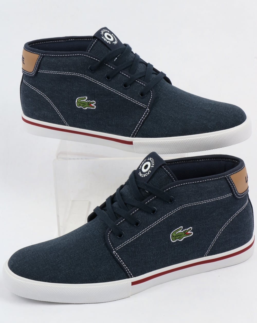 Lacoste Ampthill Chukka Navy/Tan
