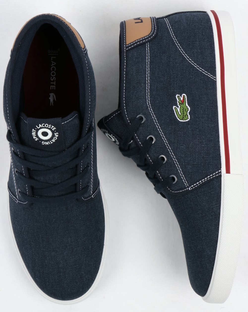 Lacoste Ampthill Chukka Navy/Tan