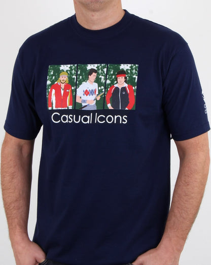 80s Casual Classics Casual Icons T Shirt Navy