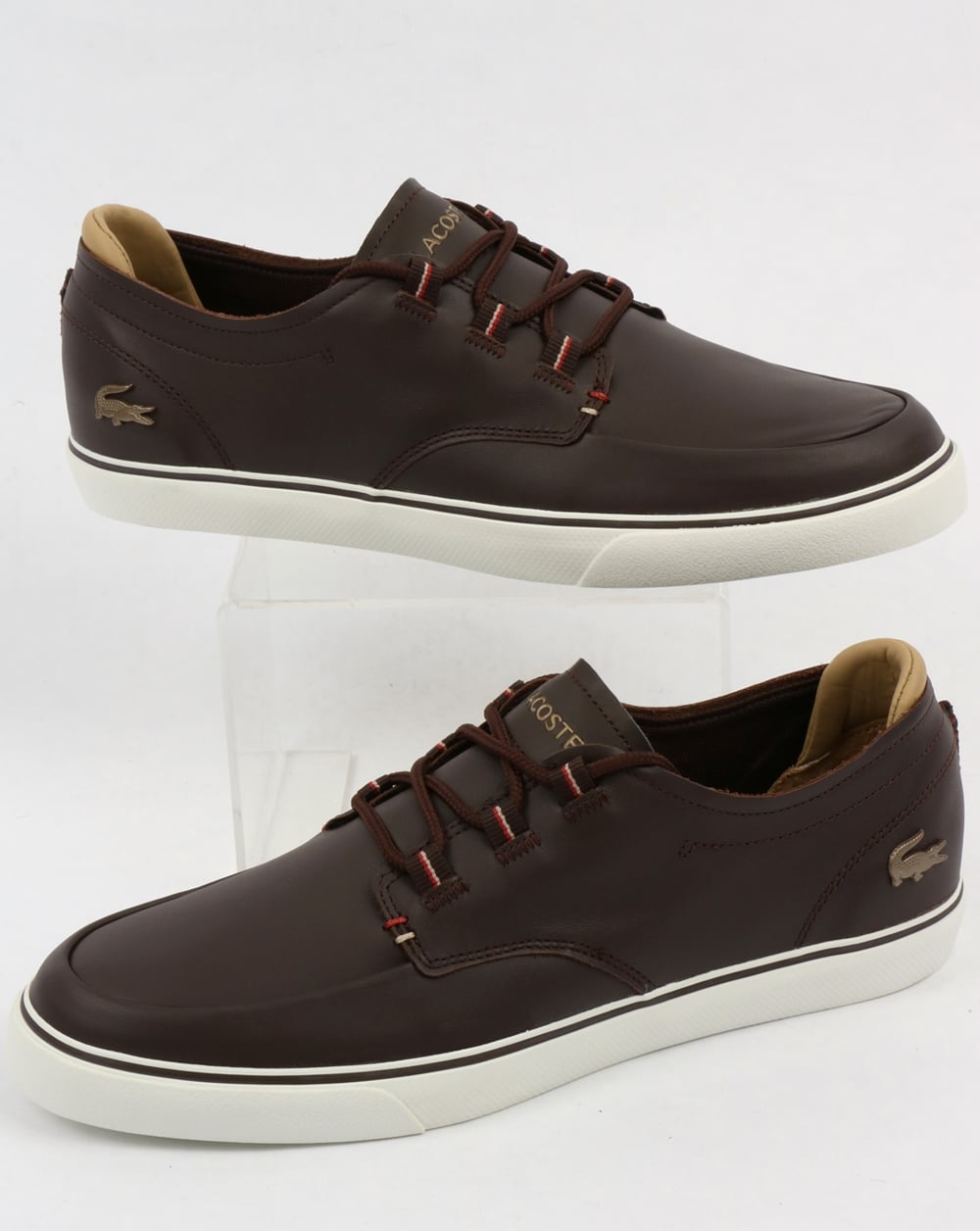 Lacoste Esparre Deck Shoe Brown/Light Tan
