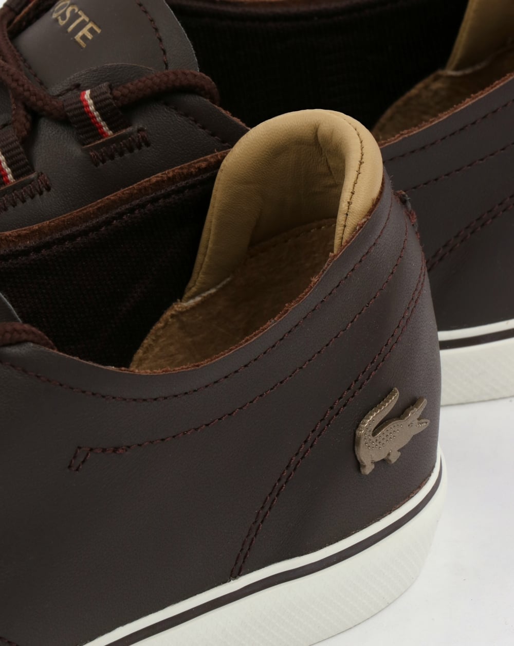 Lacoste Esparre Deck Shoe Brown/Light Tan