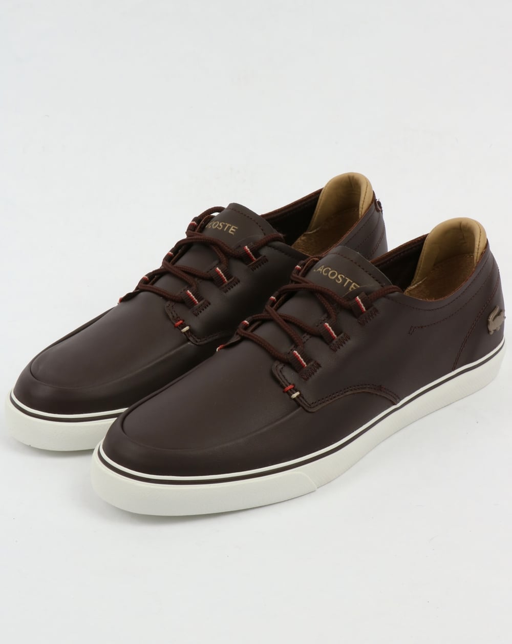 Lacoste Esparre Deck Shoe Brown/Light Tan