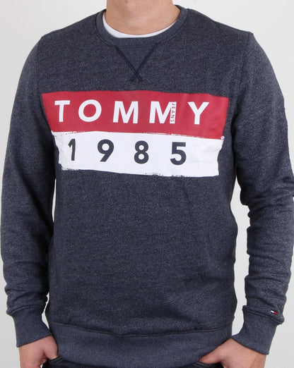 Tommy Hilfiger 1985 Logo Sweatshirt Navy