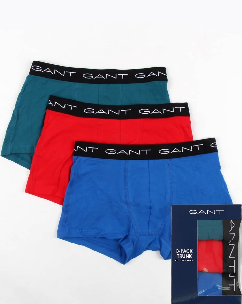Gant 3 Pack Cotton Boxer Shorts Multi