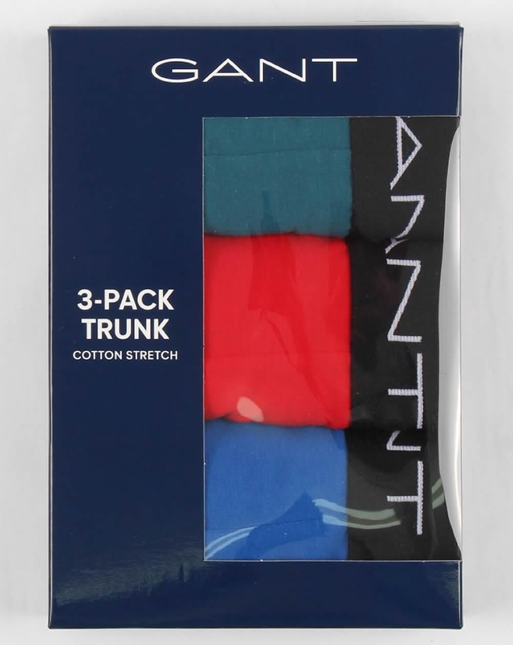 Gant 3 Pack Cotton Boxer Shorts Multi