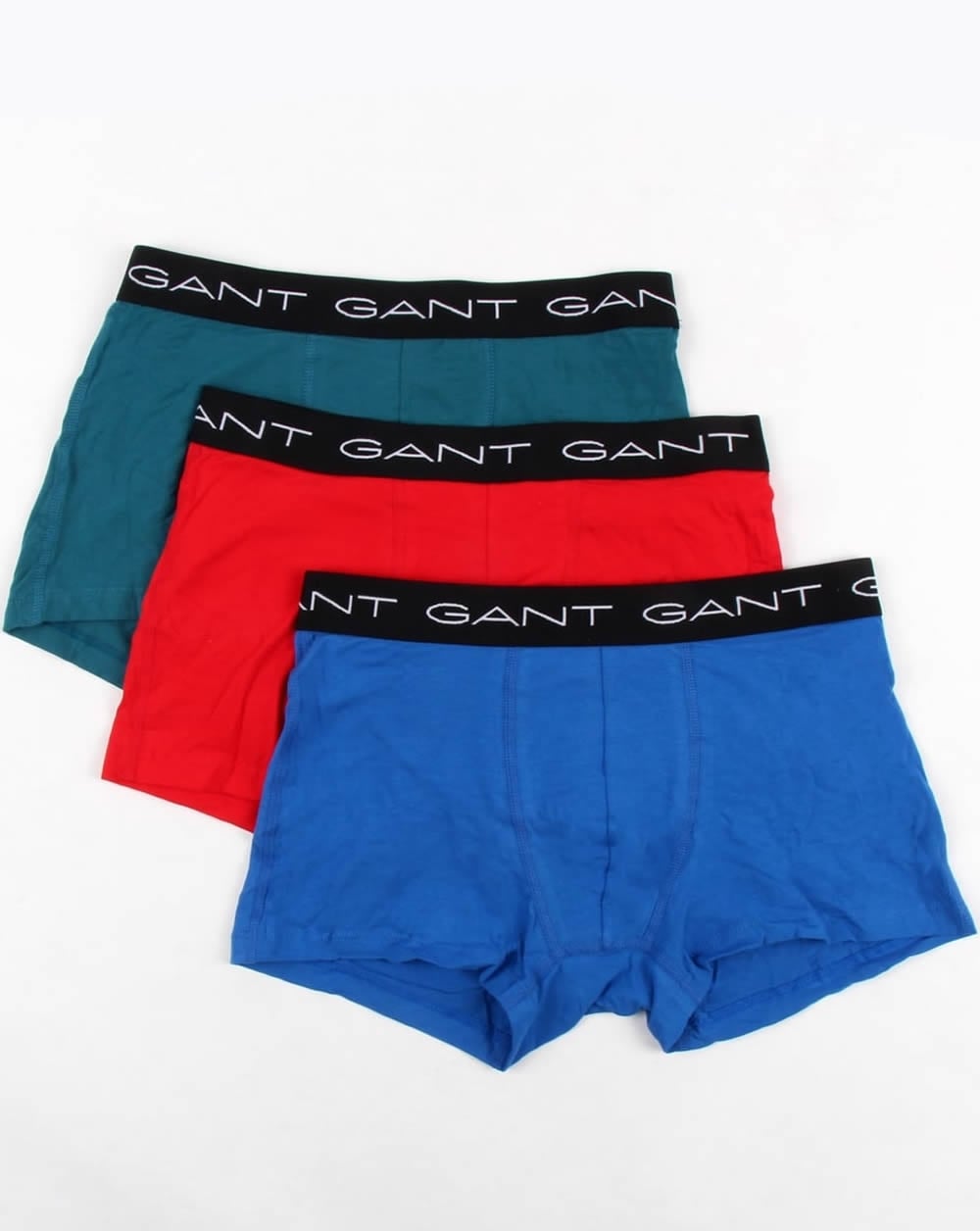 Gant 3 Pack Cotton Boxer Shorts Multi