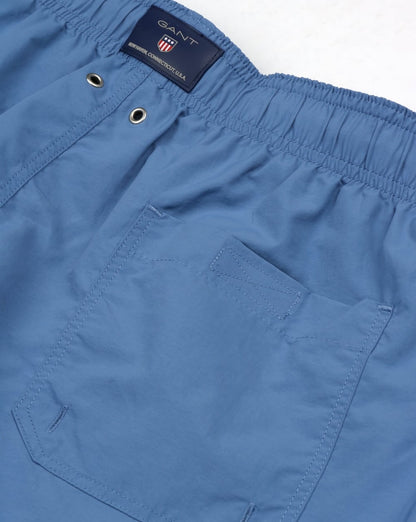 Gant Basic Swim Shorts Blue Ocean