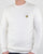Lyle And Scott Merino Jumper Seashell White Marl