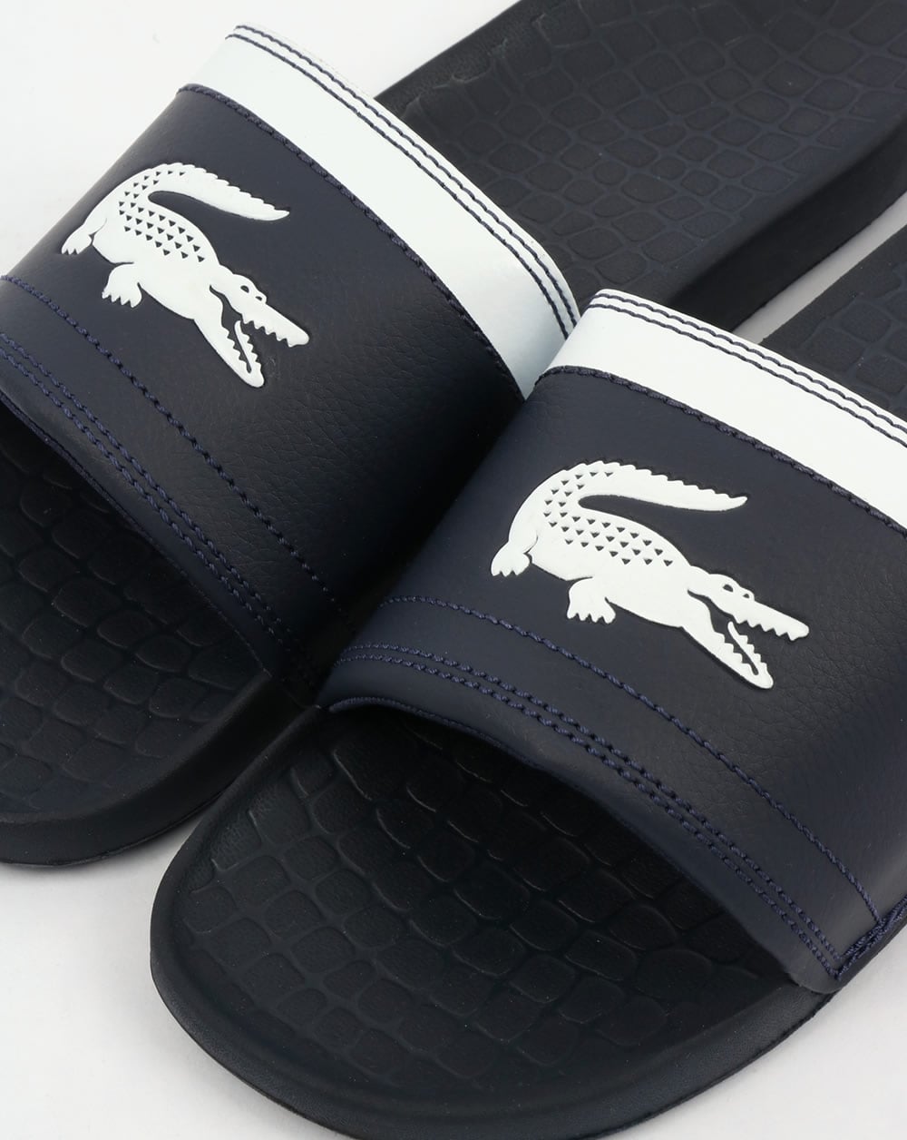 Lacoste Fraisier Pool Sliders Navy Blue
