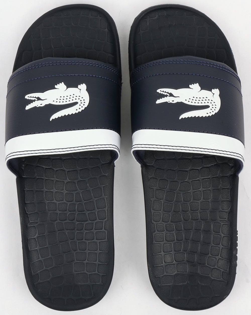 Lacoste Fraisier Pool Sliders Navy Blue