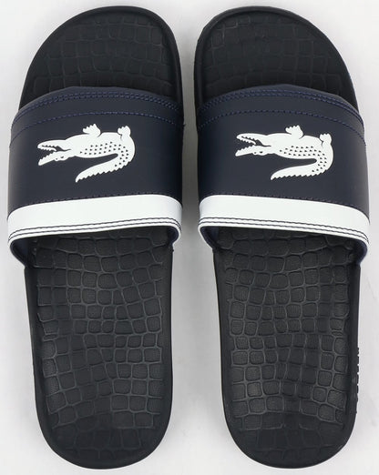 Lacoste Fraisier Pool Sliders Navy Blue