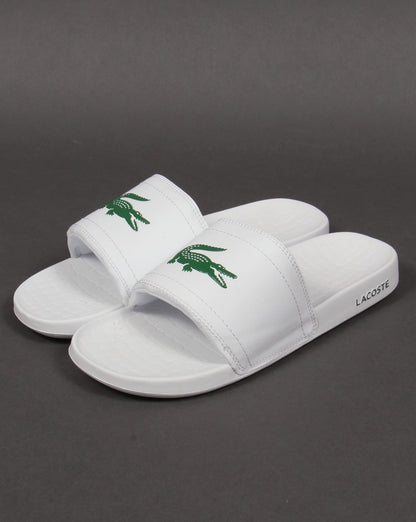 Lacoste Fraisier Pool Sliders White