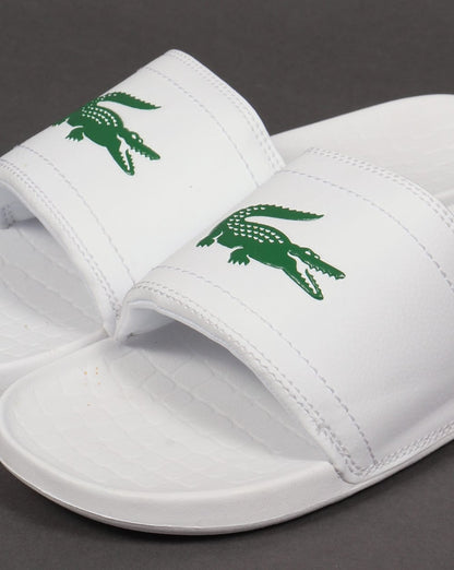 Lacoste Fraisier Pool Sliders White