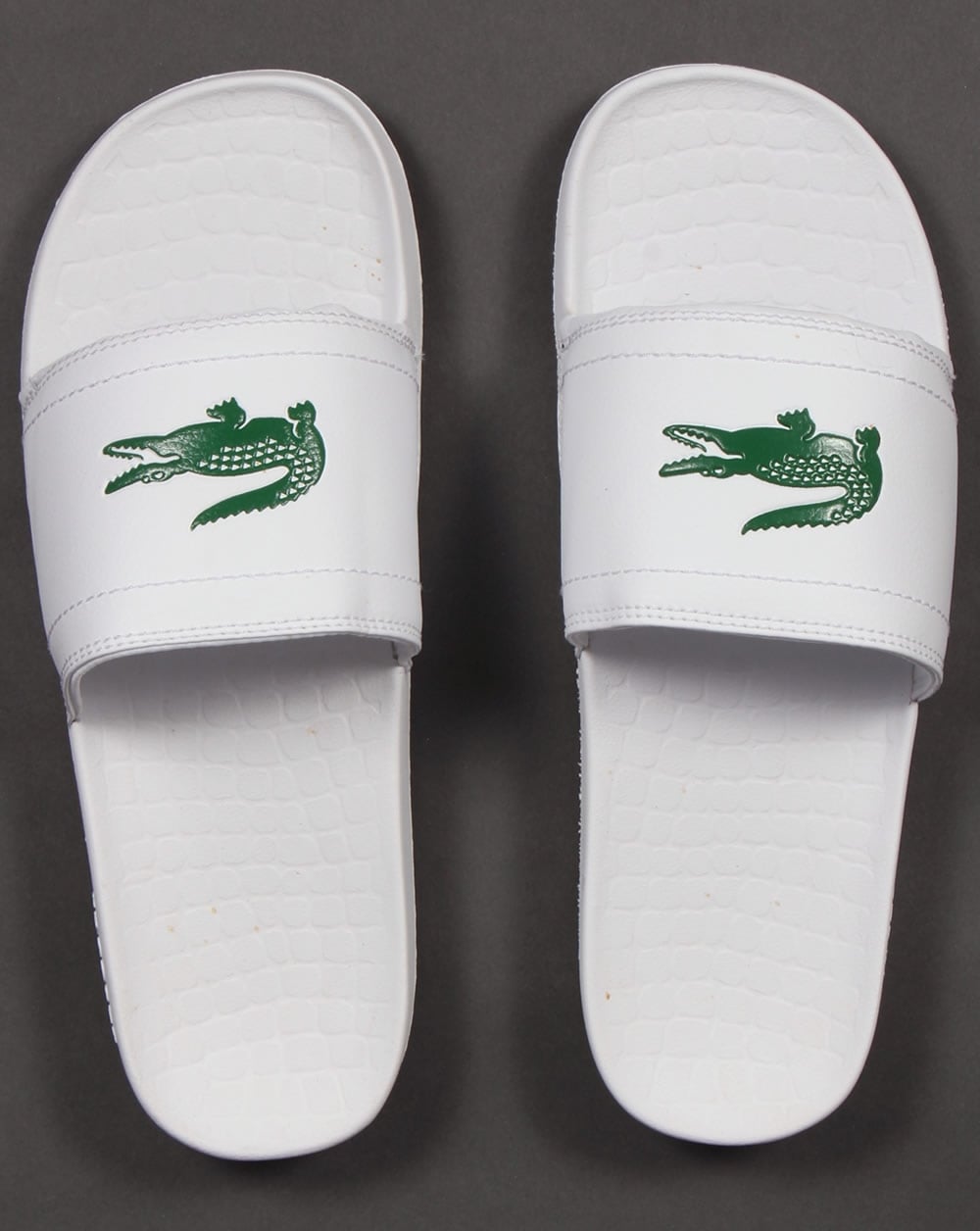 Lacoste Fraisier Pool Sliders White
