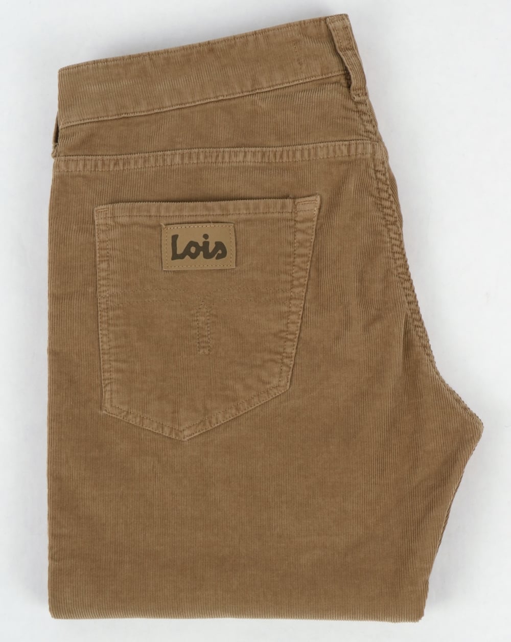 Lois Marvin Straight Needle Cords Dark Sand