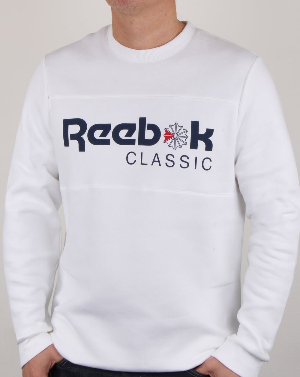 Reebok Iconic Crew Sweat White