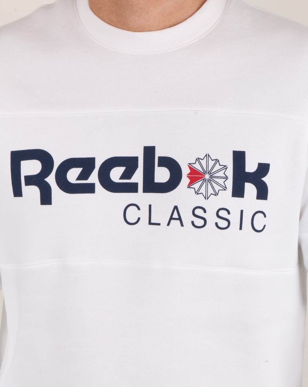 Reebok Iconic Crew Sweat White