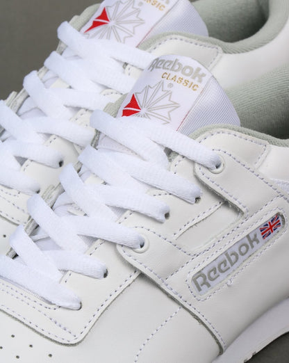 Reebok Workout Low Trainers White/Grey