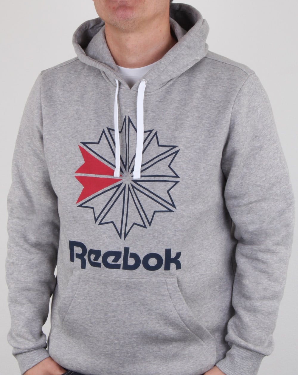 Reebok Starcrest Hoody Grey Heather