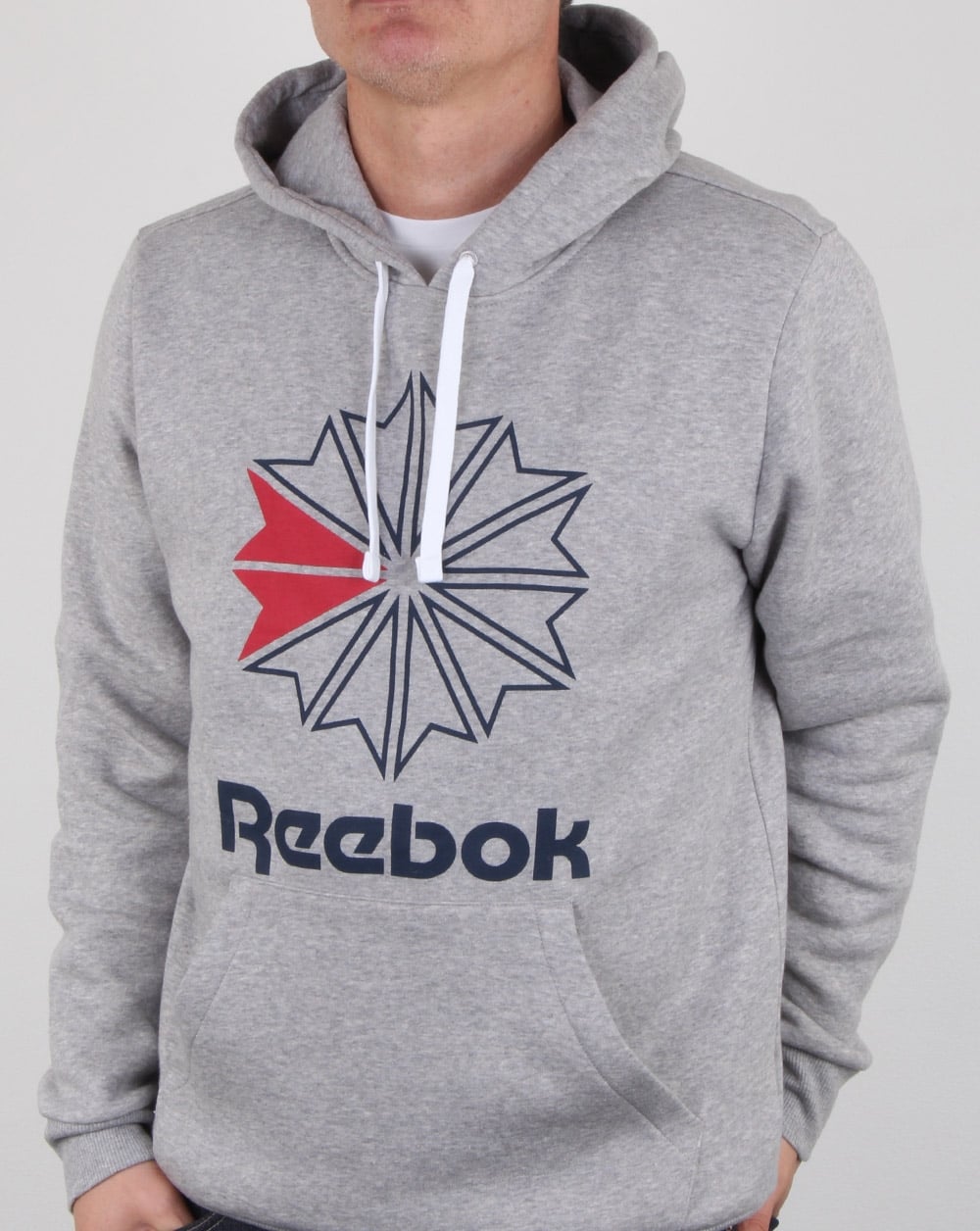 Reebok Starcrest Hoody Grey Heather