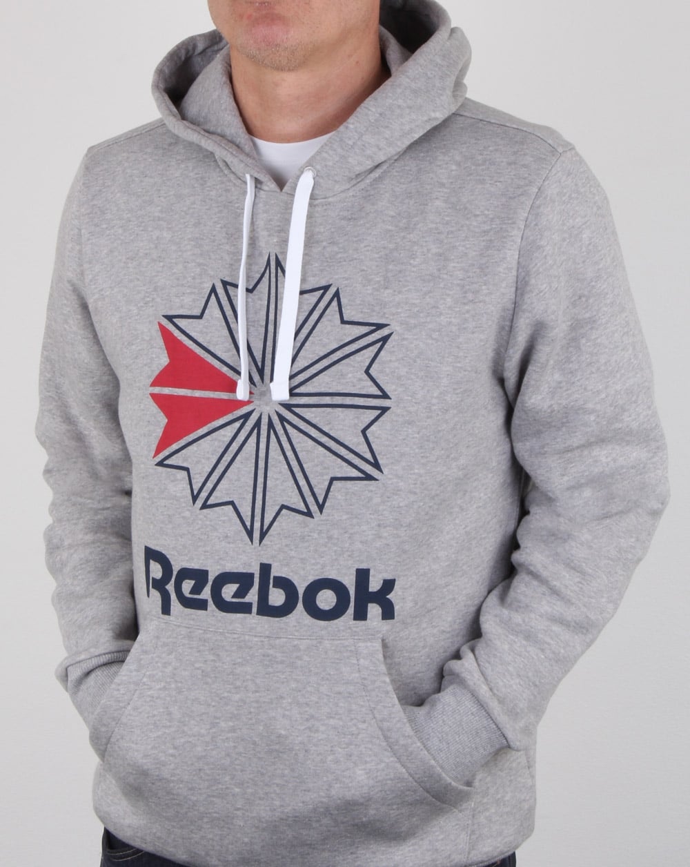 Reebok Starcrest Hoody Grey Heather