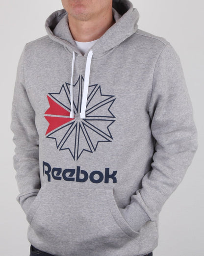 Reebok Starcrest Hoody Grey Heather