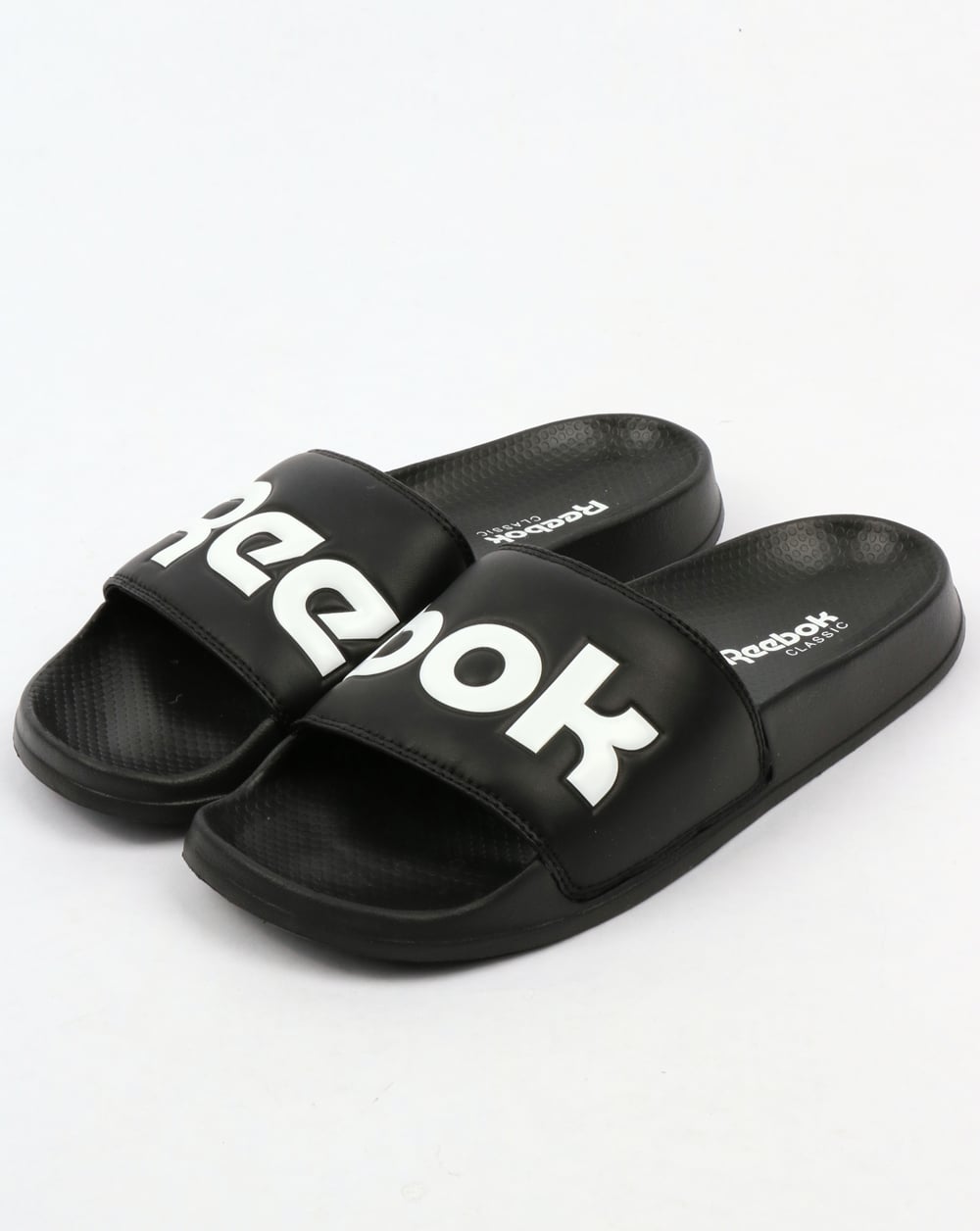 Reebok Classic Logo Sliders Black