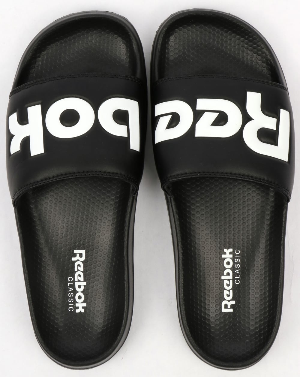 Reebok Classic Logo Sliders Black