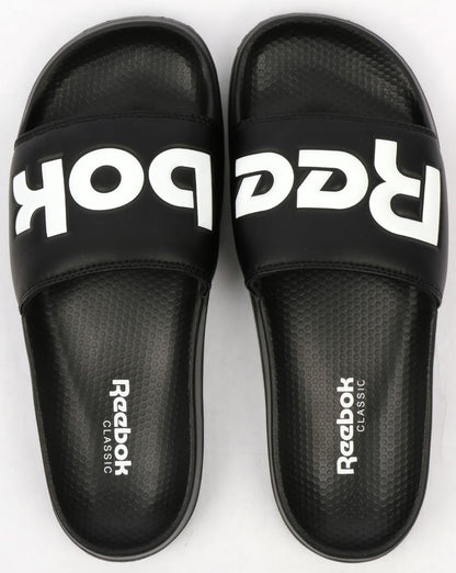 Reebok Classic Logo Sliders Black