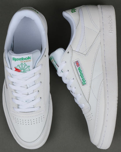 Reebok Club C 85 Trainers White/Green