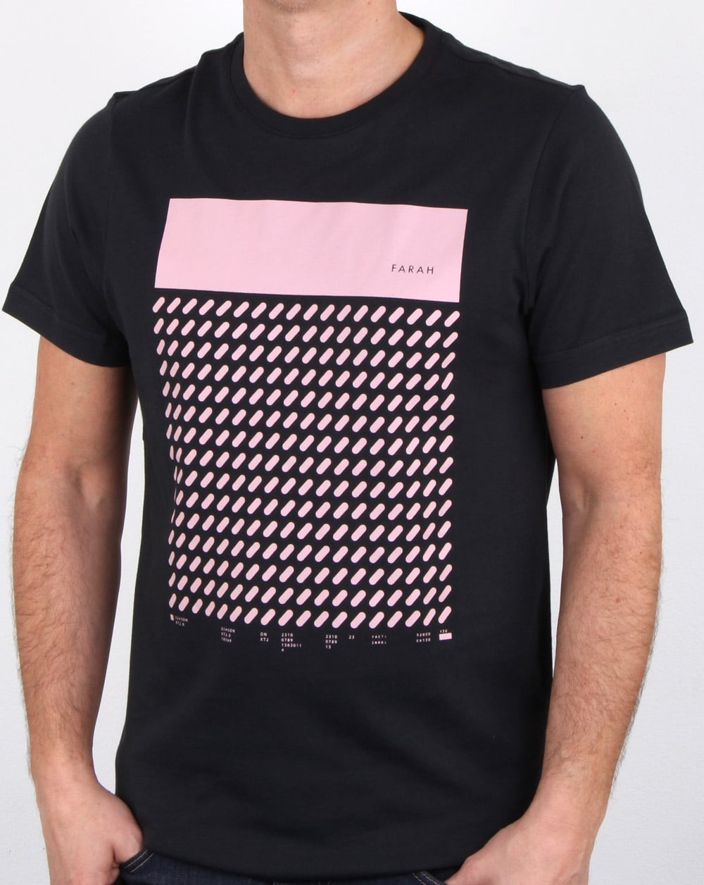 Farah Chestering T Shirt Deep Black