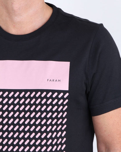 Farah Chestering T Shirt Deep Black