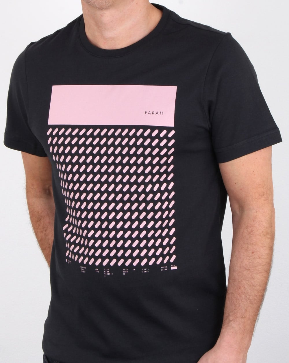 Farah Chestering T Shirt Deep Black