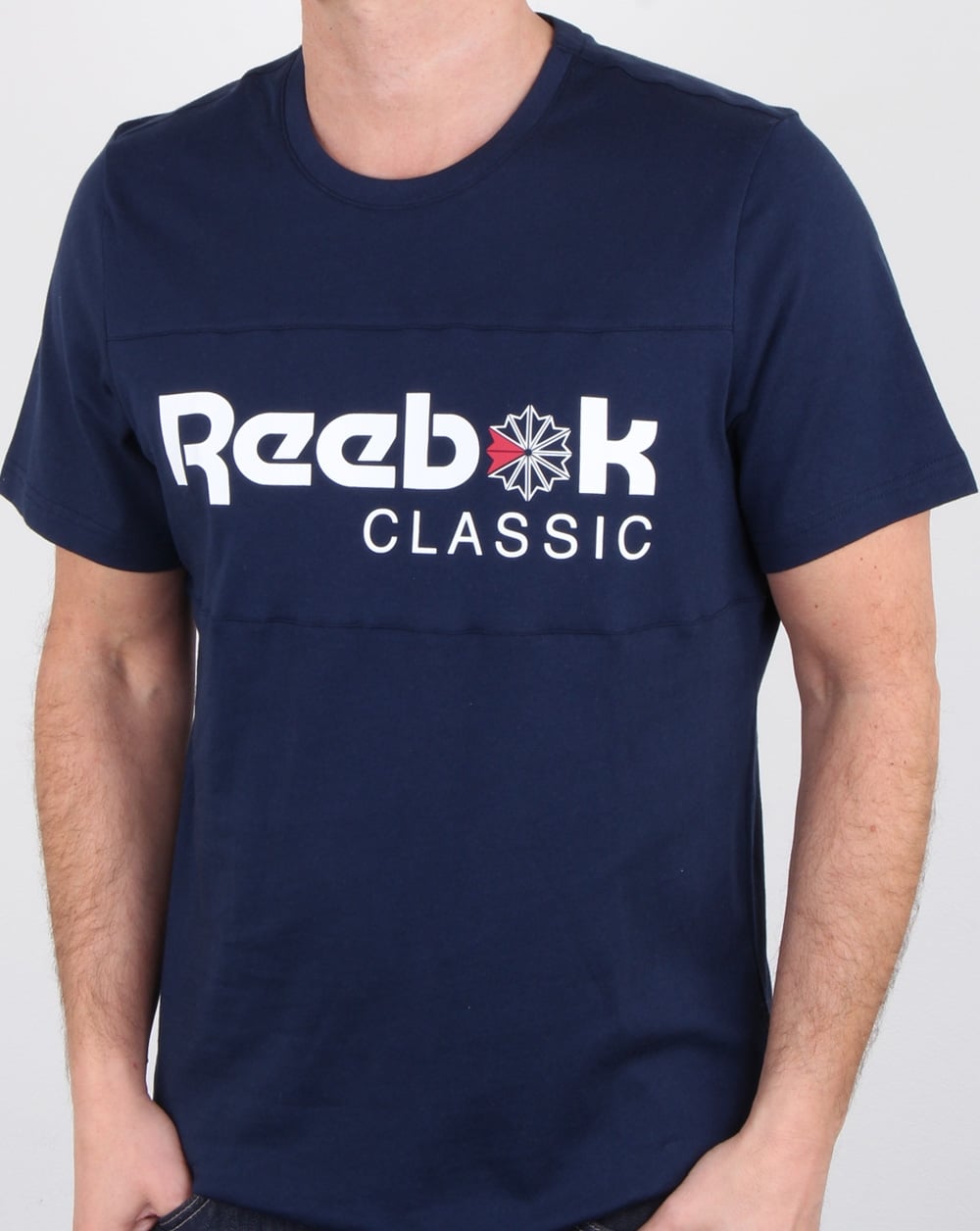 Reebok Franchise Iconic T Shirt Navy