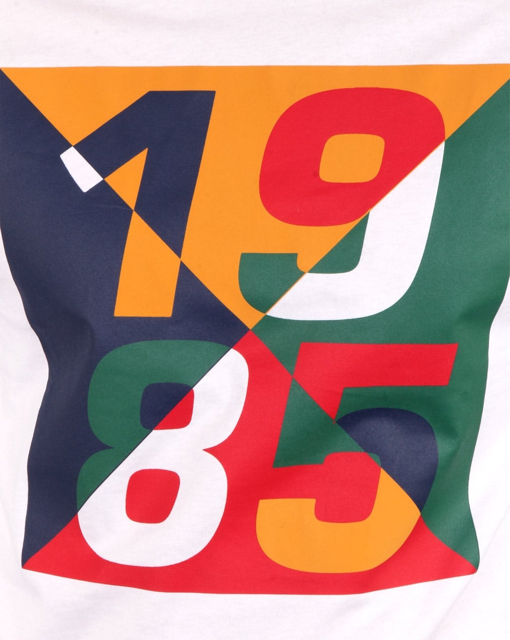 Tommy Hilfiger 1985 Print Ls T Shirt White