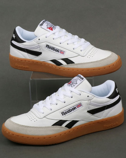 Reebok Revenge Plus Gum Trainers White/Snowy Grey/Black