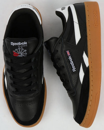 Reebok Revenge Plus Gum Trainers Black/White/Gum